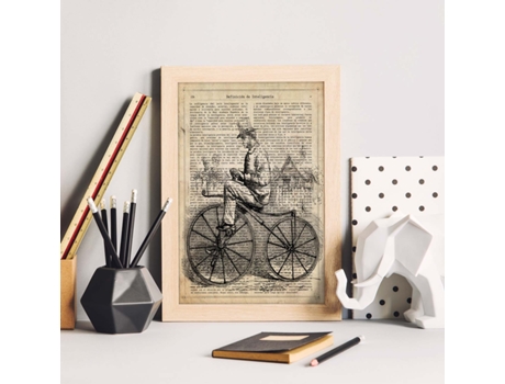 Poster De Bici Vintage. Láminas De Bicicletas Definiciones.
