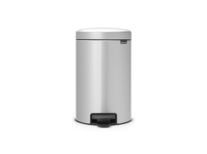 Cubo de Basura BRABANTIA NewIcon (12 l - Gris)