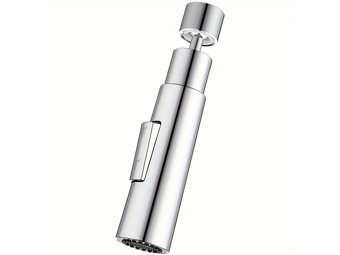 Manguera Extensible Para Grifo De Cocina, Con Tapa Antisalpicaduras Giratoria De 360 Grados, Es Apta Para Diversos Usos. Es Muy Duradera, Co