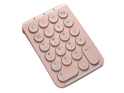 Teclado numérico inalámbrico Bluetooth con teclas redondas y 22 teclas recargables Ly Ebike