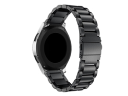 Correa de acero inoxidable tres perlas 22mm para Samsung Galaxy Watch 46mm - negro
