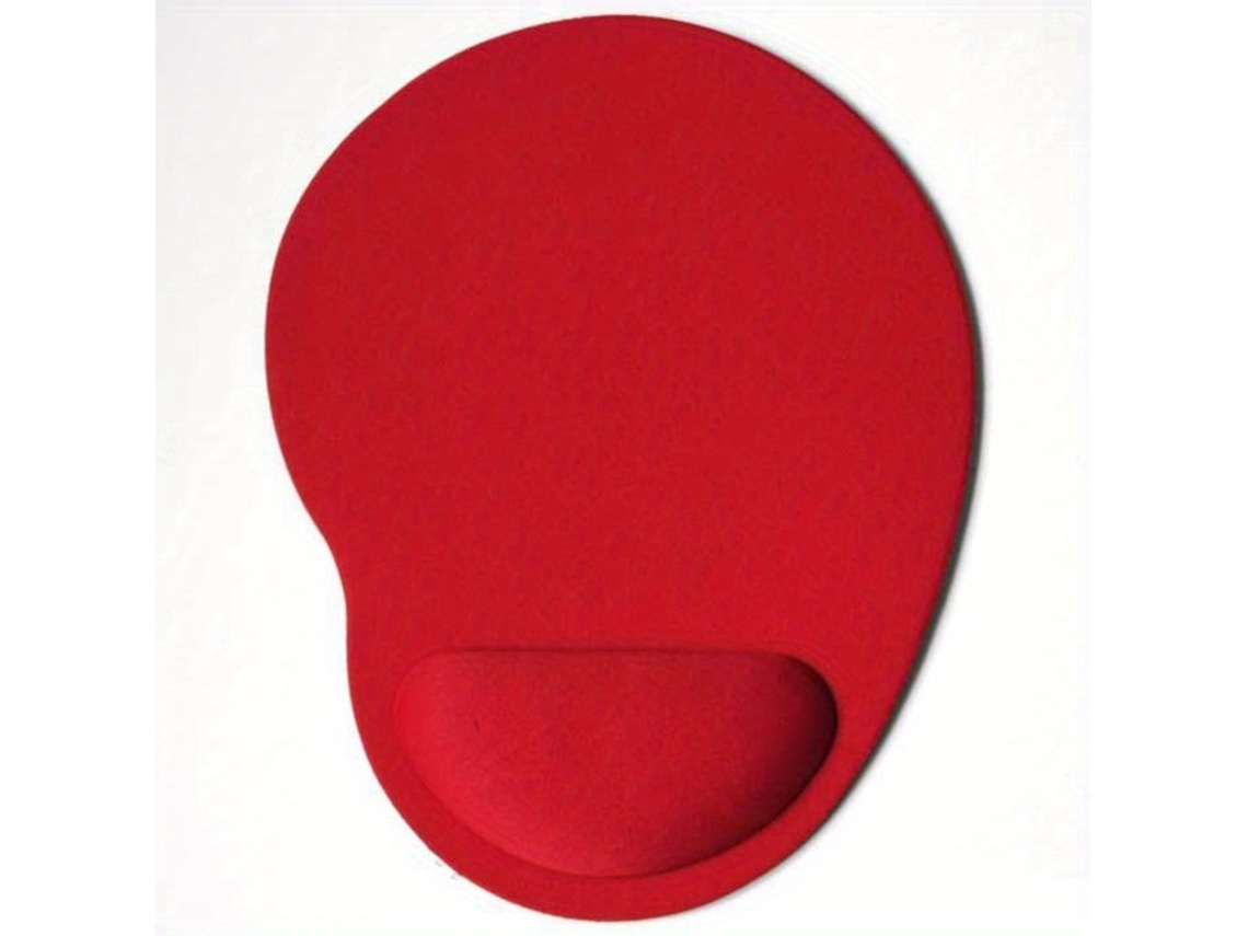 Alfombrilla De Ratón Confortable Ergonómica De Goma Para Descanso De Muñeca Roja Veanxin