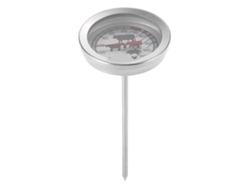 Termómetro De Cocina Para Barbacoa De Acero Inoxidable Con Sonda Para Alimentos, 0-120 °c