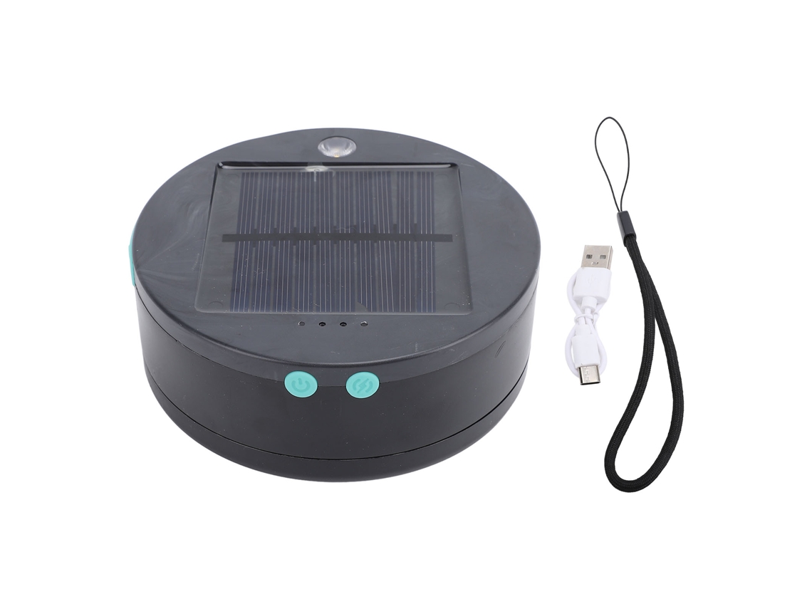 Luzes de LED recarregáveis por energia solar Bj-luz, à prova d'água, para camping, uso interno e externo, pátio, bateria de 1500mAh