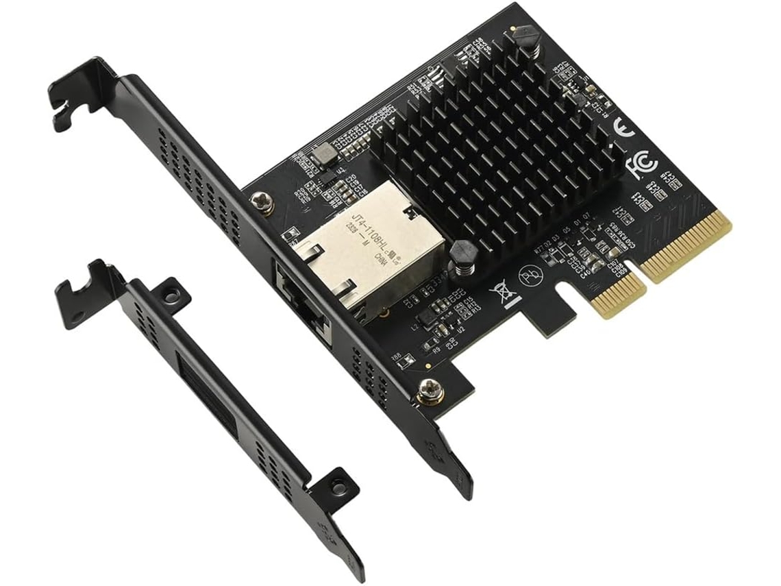 Tarjeta de red AQC113 PCIe a RJ45 de 10 Gbps con puertos 1G/2G/5G/5G/10 Gbps SFUSHOS