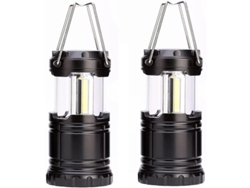 Lámpara Led Portátil Para Camping Con Gancho Plegable, Resistente Al Agua Y A Pilas, Para Emergencias Y Uso Doméstico.