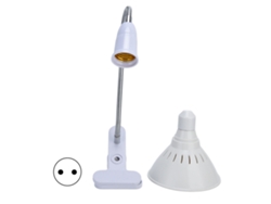 2026-luz De Crecimiento Para Plantas Led 200led Espectro Rojo Azul Blanco Caliente Rotación 360° Con Clip Mesa 110-240v