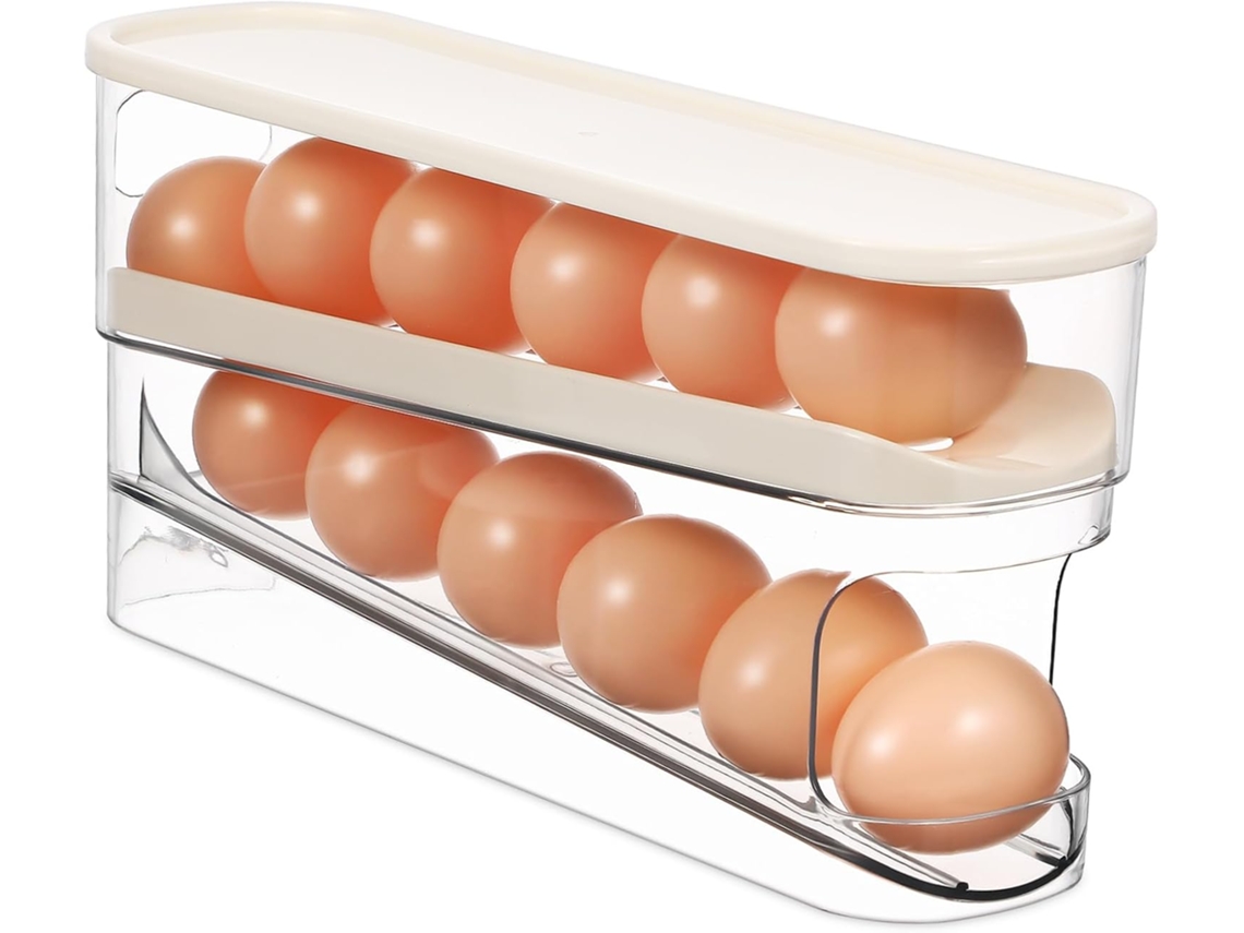 Dispensador De Huevos Enrollados Diseñado Con Un Ingenioso Mecanismo Rodillo Este Permite Extraer Los