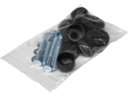 Juego de fijación KBT para barra de volteo negro