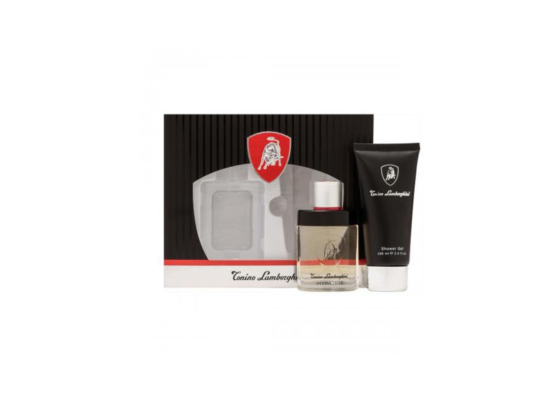 Cofre de Perfume TONINO LAMBORGHINI Invincibile Eau de Toilette + Gel de Baño (75 ml + 150 ml)