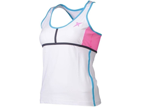 Camiseta de Mujer DROP SHOT Brigitte Tenis Blanco (L)