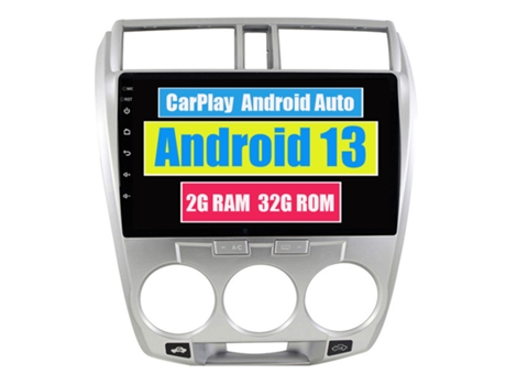 Autoradio Multimedia ROVERONE para Honda City 2008 - 2013 CarPlay Android Coche Radio Bluetooth Navegación