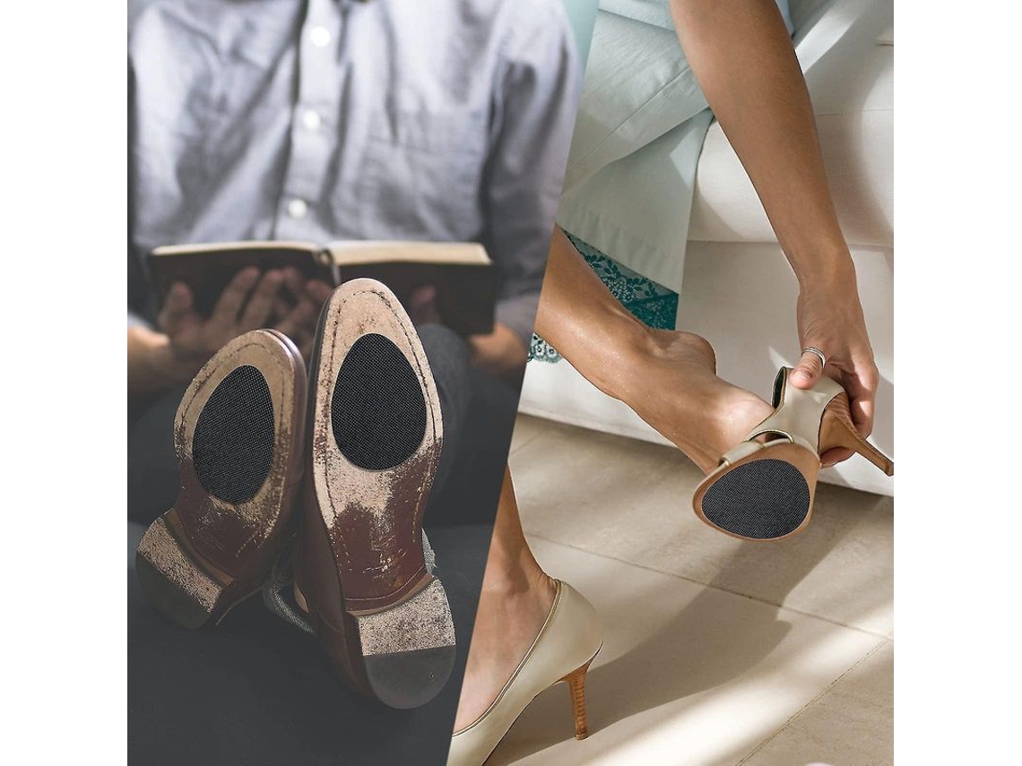 4 Pares De Protectores De Suela De Silicona Antideslizantes Autoadhesivos Para Tacones Altos