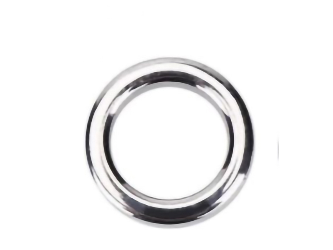 Conectores para señuelos de pesca de acero inoxidable de 4 mm, 50 unidades