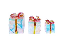 Adornos navideños iluminados BELIANI Capella de Material sintético Multicolor 25x25x25
