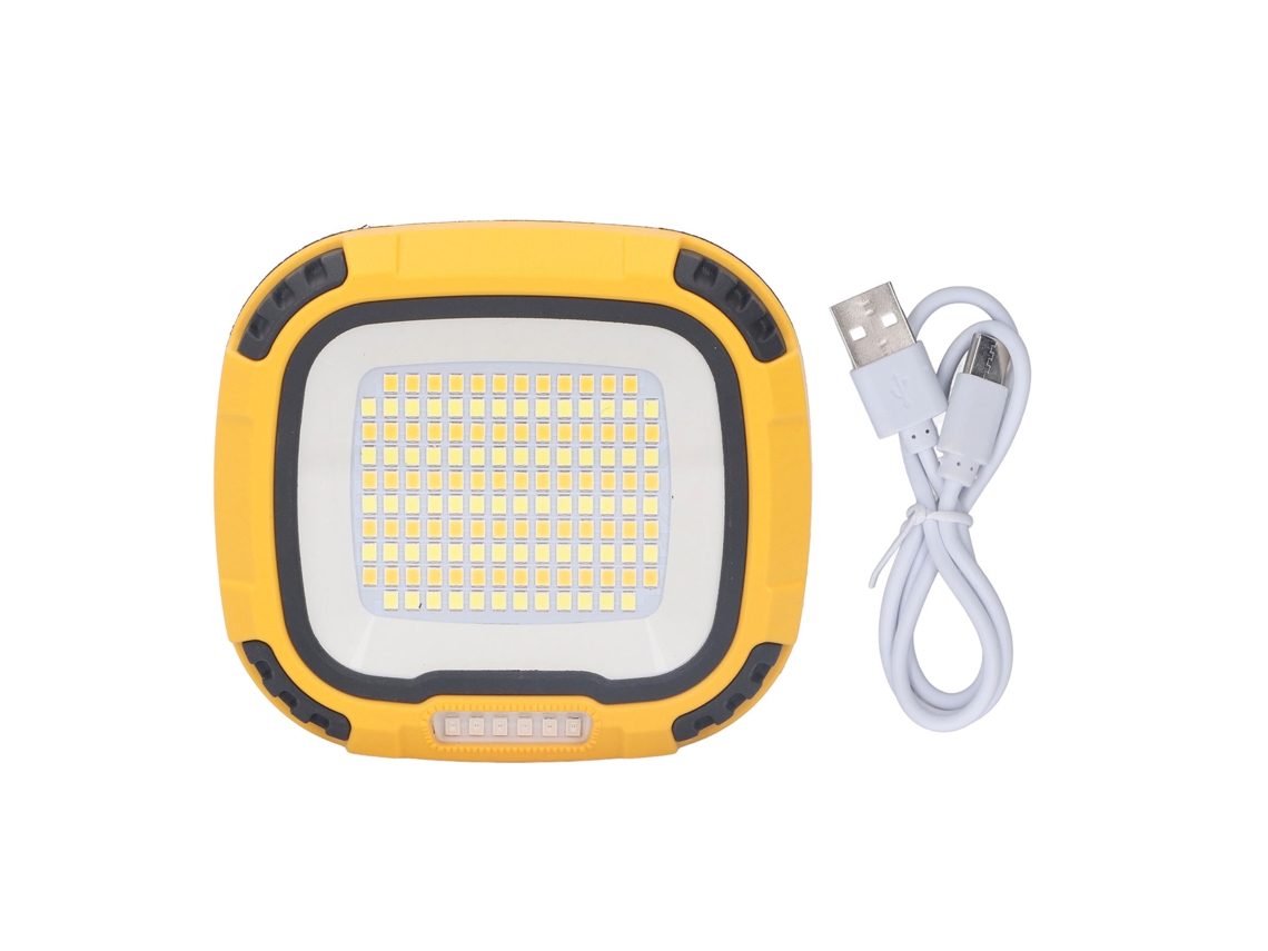 Linterna De Trabajo Led Portátil Recargable Por Usb, Foco Exterior Con Batería Externa, Resistente A
