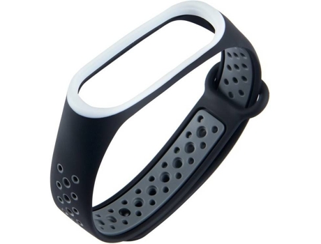Correa Xiaomi Mi Band 4/3 LMOBILE Band Strap Dots (Negro y Gris)
