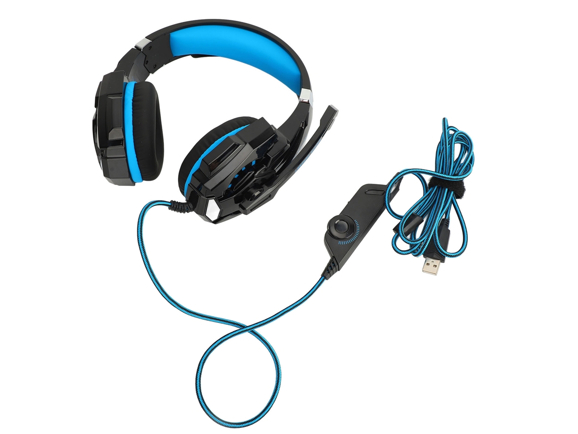 Auriculares Supraaurales Con Cable Para Juegos, Con Cancelación De Ruido Y Micrófono, Compatibles Con Teléfonos Móviles, Pc Y Ordenadores.