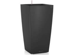 LECHUZA Macetero Cubico Color 40 ALL-IN-ONE gris pizarra 13158