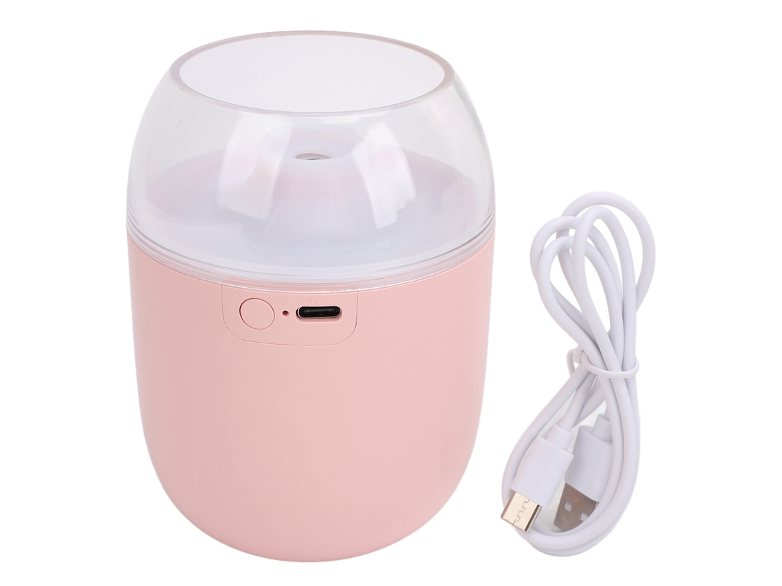 Humidificador De Mesa Usb Portátil Mini Con Luz Nocturna Para Oficina Y Dormitorio