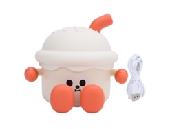 Rebe-lámpara Nocturna De Silicona Cute 3 Niveles Regulable Recargable 1200mah Para Niños Adultos Decoración Habitación Blanca