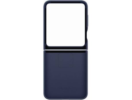 Funda SAMSUNG Galaxy Z Flip 6 de Silicona con Anillo (Azul Oscuro)