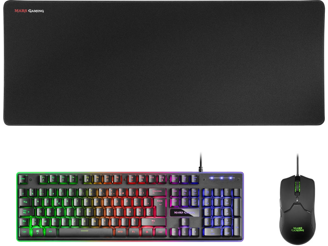 Bundle Gaming MARS GAMING MCPXBFR (Teclado + Ratón)