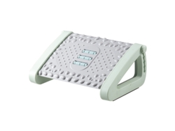 Taburete De Pie Con Rodillo De Masaje Estilo Sencillo Compacto Material Plástico Reposo De Pies Para Debajo Del Escritorio Hogar Oficina Verde