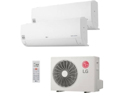 Aire Acondicionado LG 2X1MULTI99.SET (18+18 m² - 2151+2151 Frig/h - Blanco)