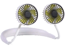 Ventilador 1200 Mah 3 V Portátil Recargable Silencioso Ajustable Refrigeración
