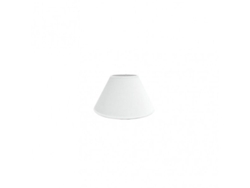 FAB 157321801 Pantalla Clara E27 Blanca 18dx10dx12h Conica Cerrada