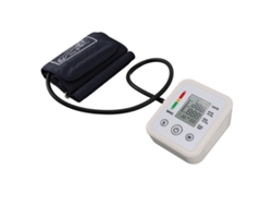 Tensiómetro de brazo, pantalla LCD, dígitos grandes, batería, alimentación USB, tensiómetro automático DC6V PA