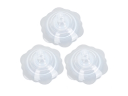 3 Protectores De Pezones De 2 Capas Para Bebés Lactantes Con Pezones Planos O Invertidos.