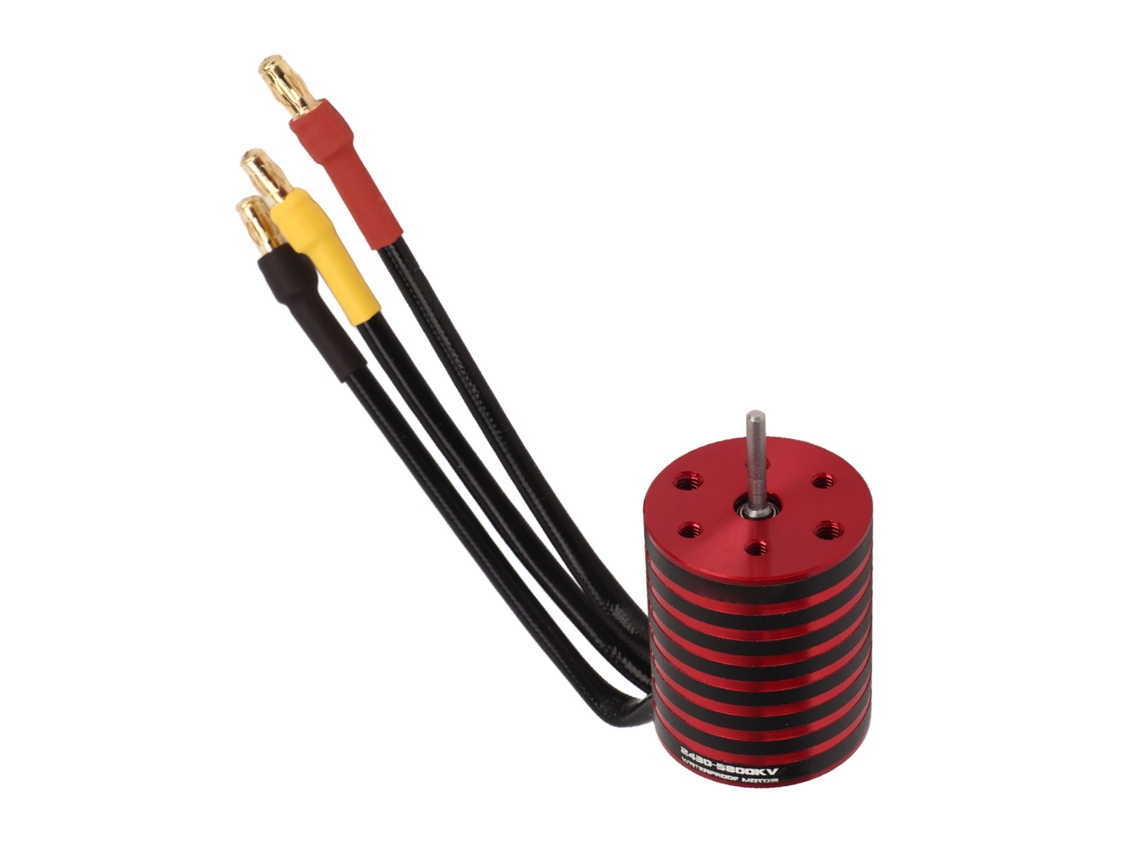 Motor Sin Escobillas Traxxas 5800kv Para Coches Rc A Escala 1/16 Y 1/18 Con Alto Par Motor, Resistente Al Agua Y Con Rápida Disipación Del Calor.