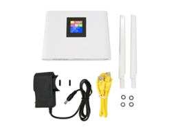 Router Inalámbrico 4g Lte Con Ranura Para Tarjeta Sim, Punto De Acceso Wifi Móvil, 300 Mbps Cat4, 2 Antenas, Enchufe Estadounidense, 100-240 V