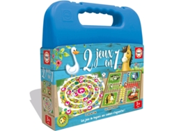 Juego de Mesa EDUCA BORRAS Malette 2 Juego de Mesa en 1
