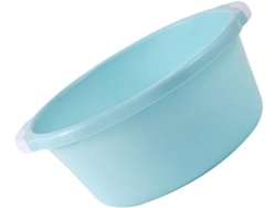 Lot De 2 Lavabos En Plástico Azul Ciel Taille Moyenne Bassines Ménagères Polyvalentes Pour Visage