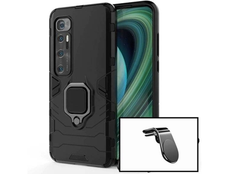 Kit Soporte Magnético y Funda Xiaomi Mi 10 Ultra L Safe Driving Negro