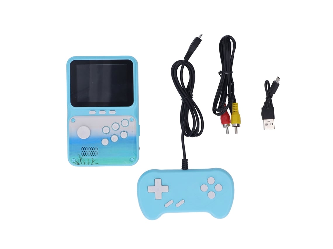 Consola De Juegos Portátil Clásica Recargable Con Salida De Tv Para Niños