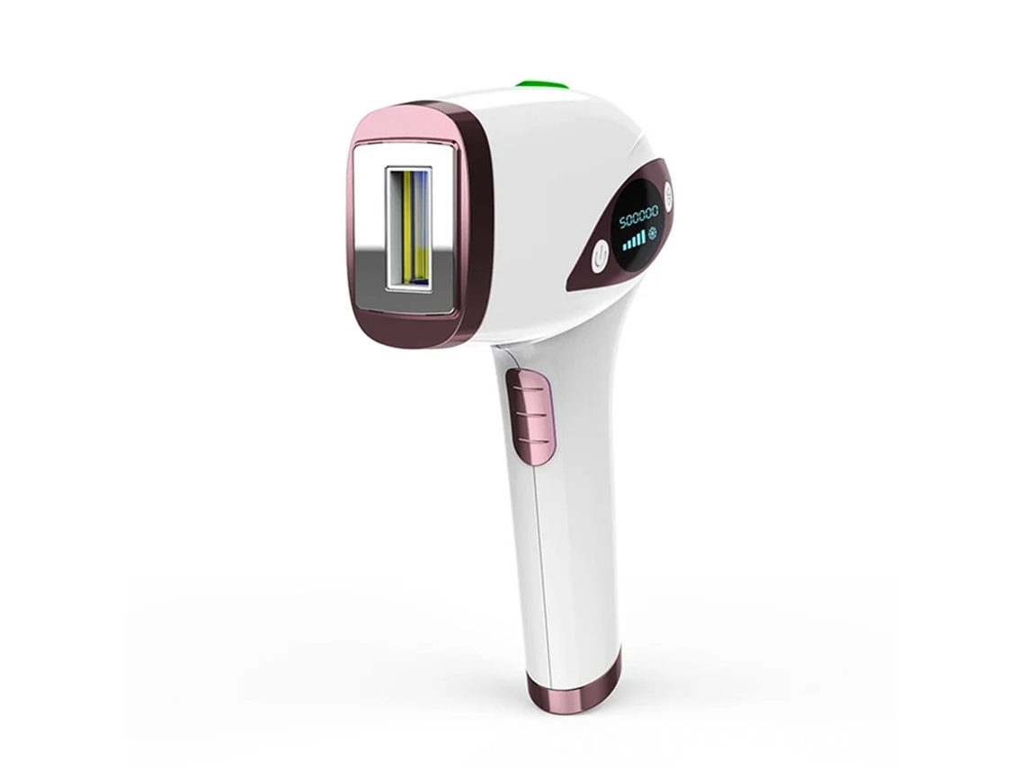 Sistema de depilación en frío para uso doméstico en rostro, piernas, brazos, axilas y cuerpo, color blanco Yizhood
