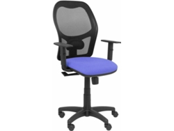 Silla Operativa PYC  Alocén Azul (Brazos Ajustables - Malla)