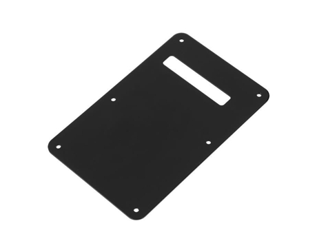Placa trasera para guitarra, placa trasera, golpeador, cubierta de cavidad de trémolo para guitarra eléctrica de estilo St (negro)