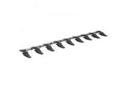 Barra Dentada para Tractor y Cuchara Excavadora 1.8m con 9 Dientes Tekmaquinas