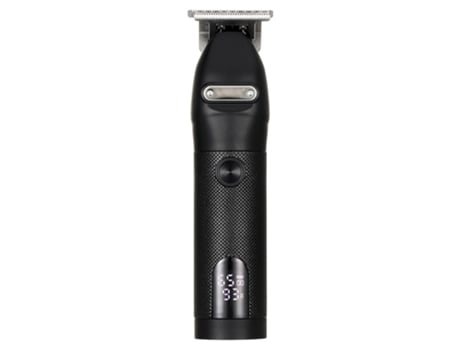 Cortapelos inalámbrico para hombres Recortador de barba eléctrico Recortador de pelo T Liner Clipper recargable (negro)