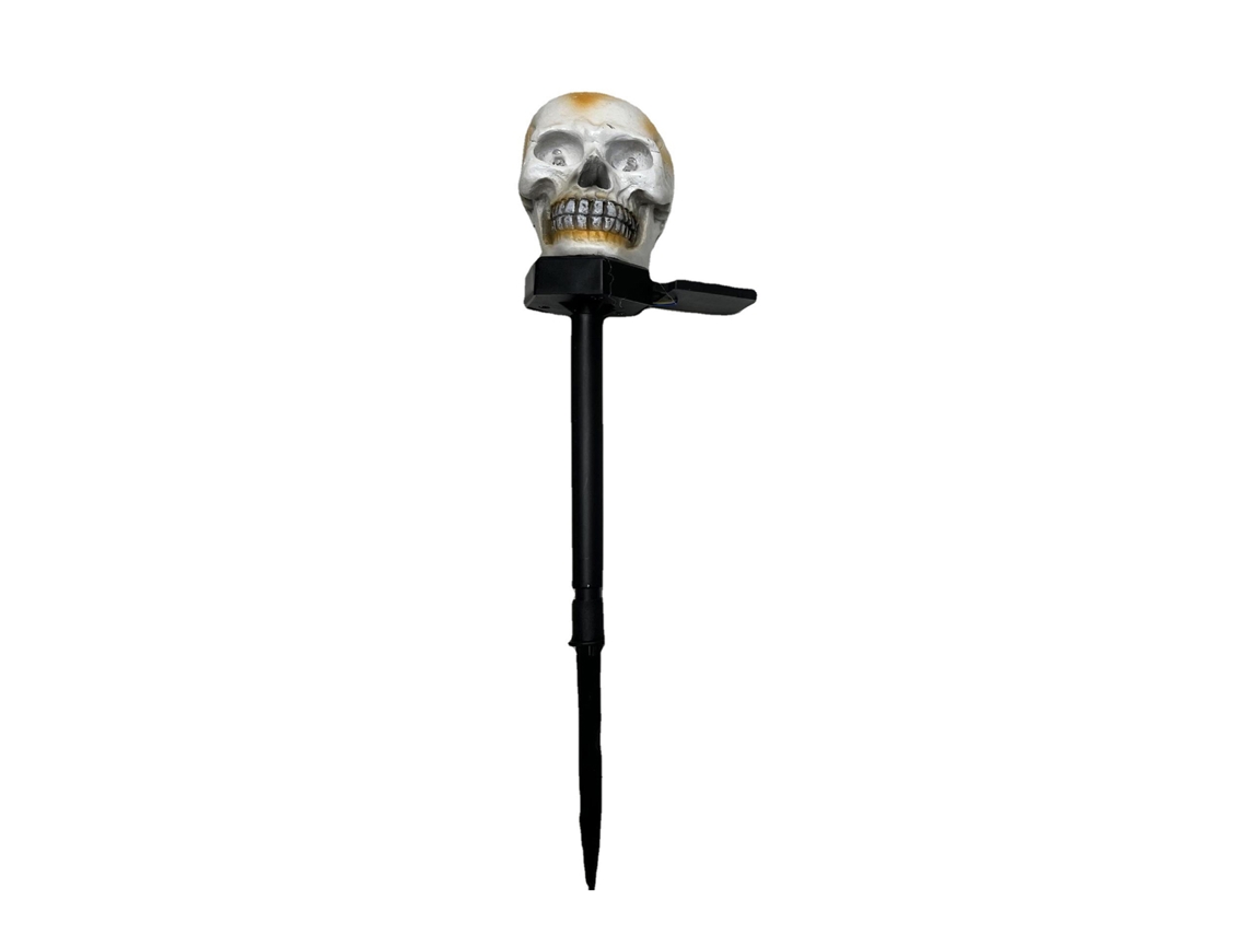 Enchufe de suelo luminoso (adorno solar de terror creativo)