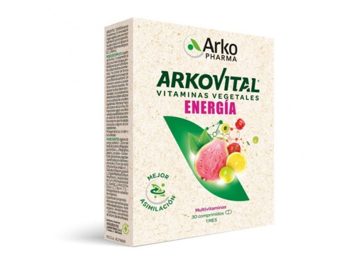 ARKOPHARMA Arkovital Multivitaminas, 30 Comprimidos