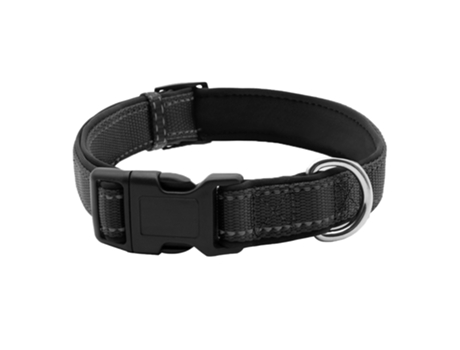 Collar para perros reflectante con velcro - Done un collar al rescate de perros
