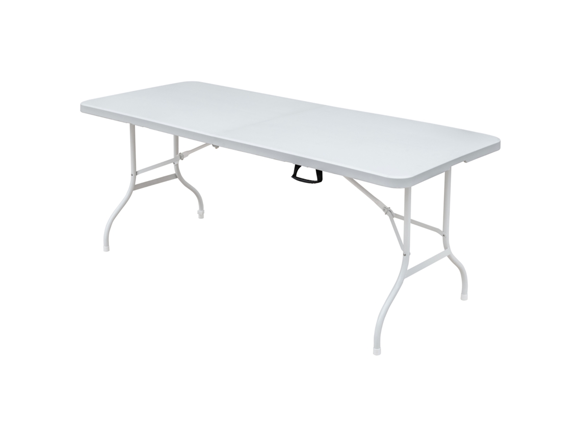 Mesa Recreación,plegable,180cm,antioxidante,fácil Limpiar,interior Oficina Exterior,blanco