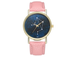 Reloj De Pulsera De Aleación De Moda Con Esfera Redonda, Cuarzo Analógico, Oro Rosa, Para Mujeres Y Hombres.