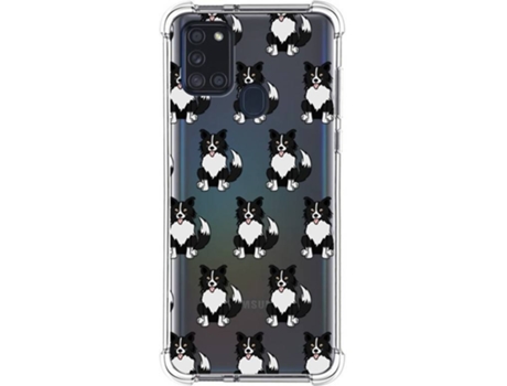 Carcasa Samsung Galaxy A21s TUMUNDOSMARTPHONE Dibujos Antigolpes Perros 07 Multicolor